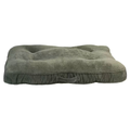 Premium Dual-Texture Orthopedic Cushion Dog Bed – Olive Green